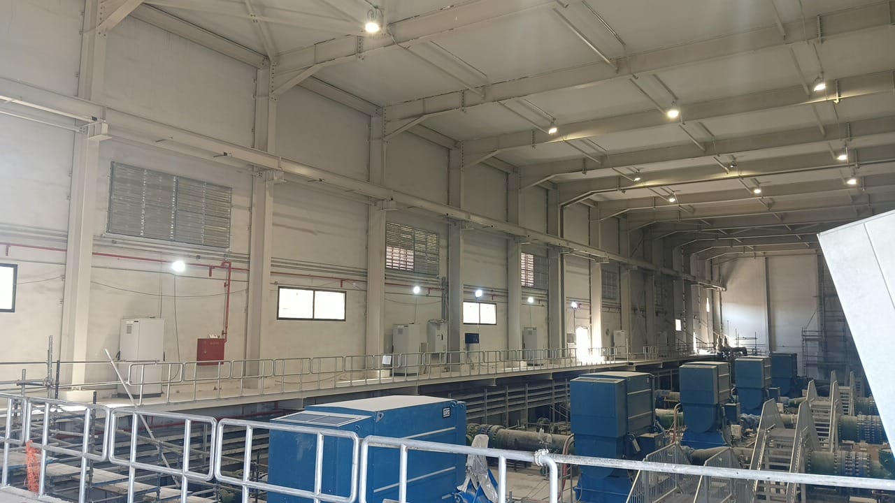 Pump house for SWCC
